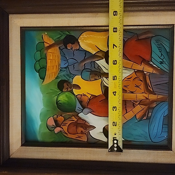 Vintage Haitian Artwork Artist: M. Guerre - Picture 7 of 11